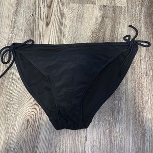 Black bikini bottom